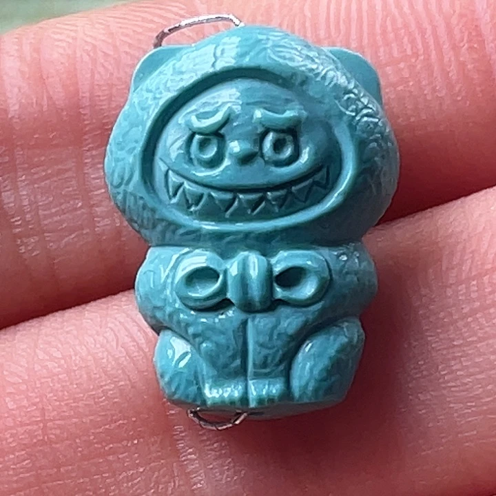 绿松石未镶嵌吊坠(不含链)