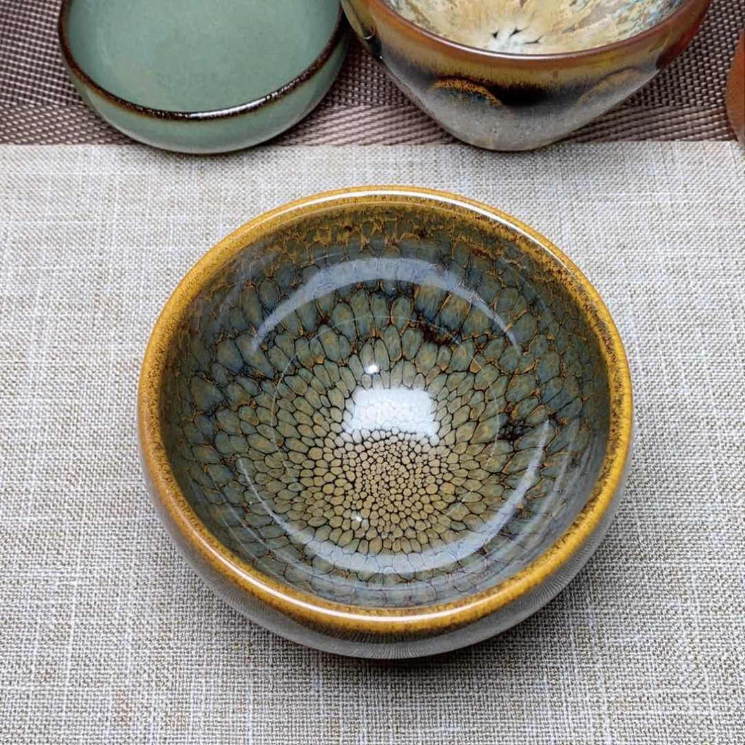 建窑建盏主人茶盏070