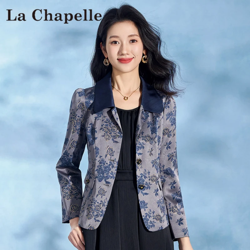 新中式国风提花唐装外套女2025新款早秋高端气质巨好看高级感上衣