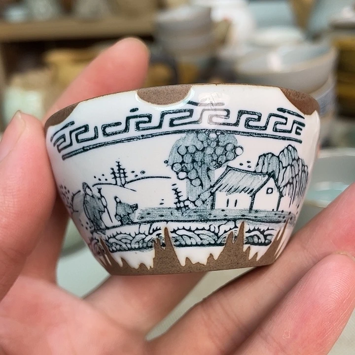 壶老段烧陶瓷茶器