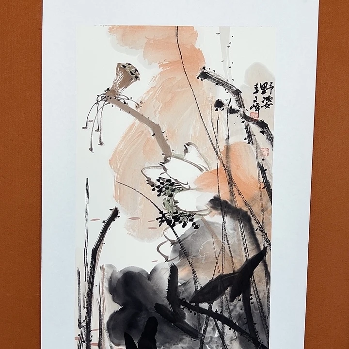 国画李文峰的画作