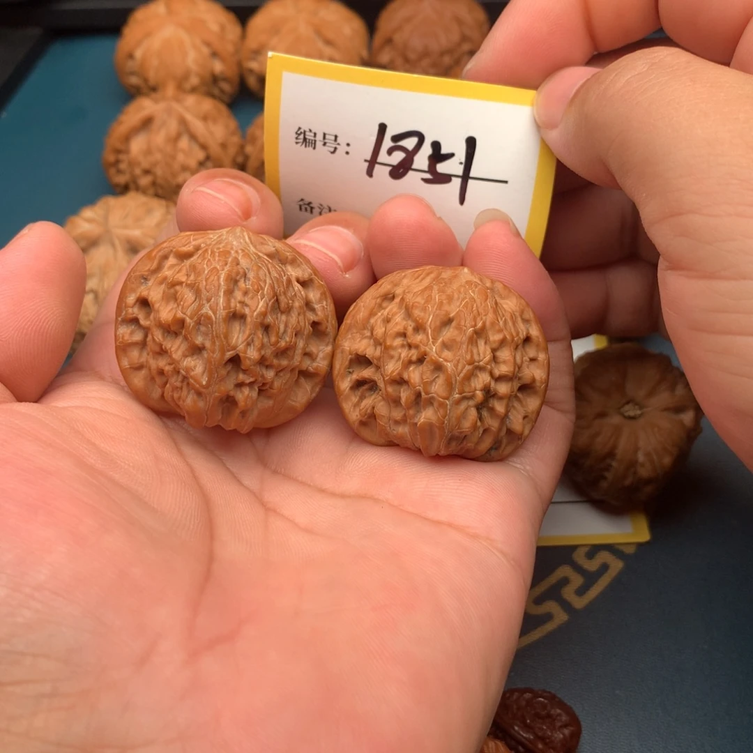 把件文玩核桃37全品山地正磨1851