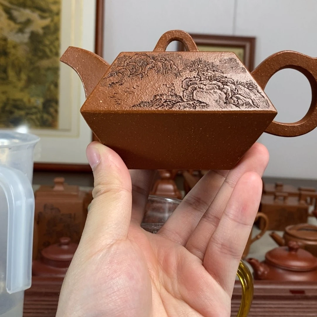 茶壶紫砂原矿泥料传统工艺制作