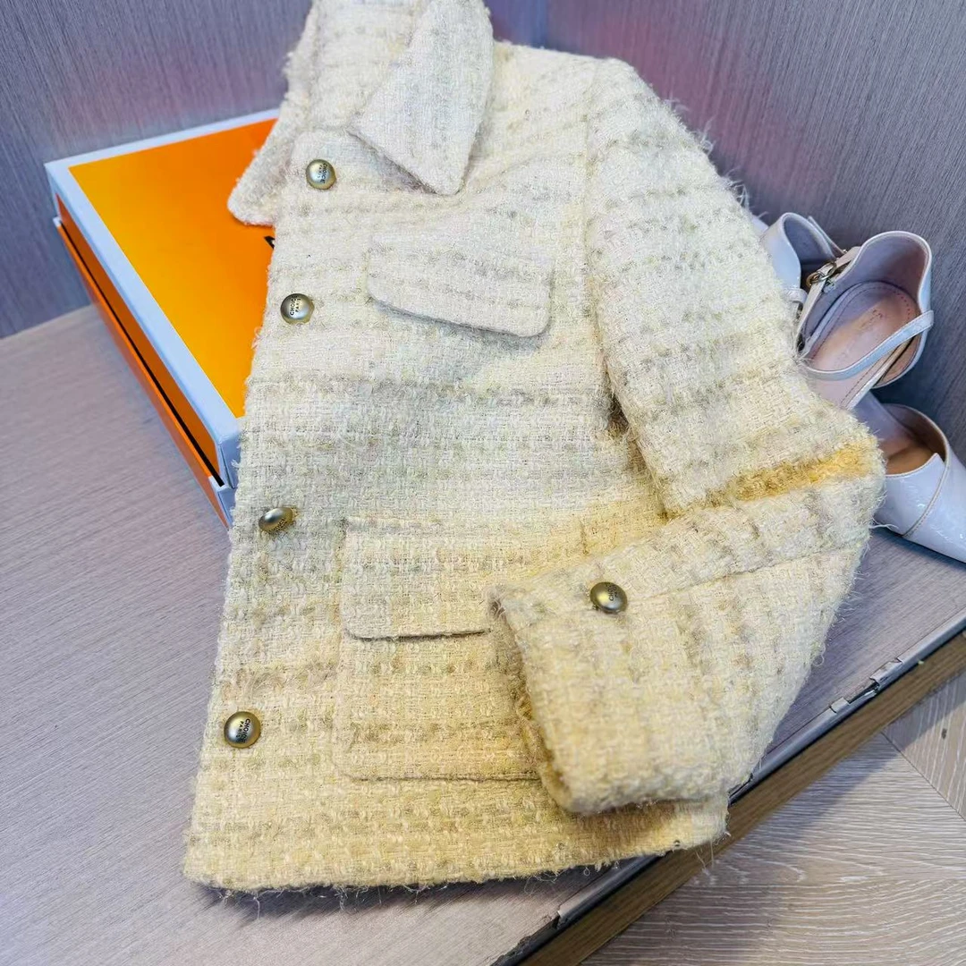 2025年新款小香风外套女装时尚百搭气质洋气秋冬女士春装