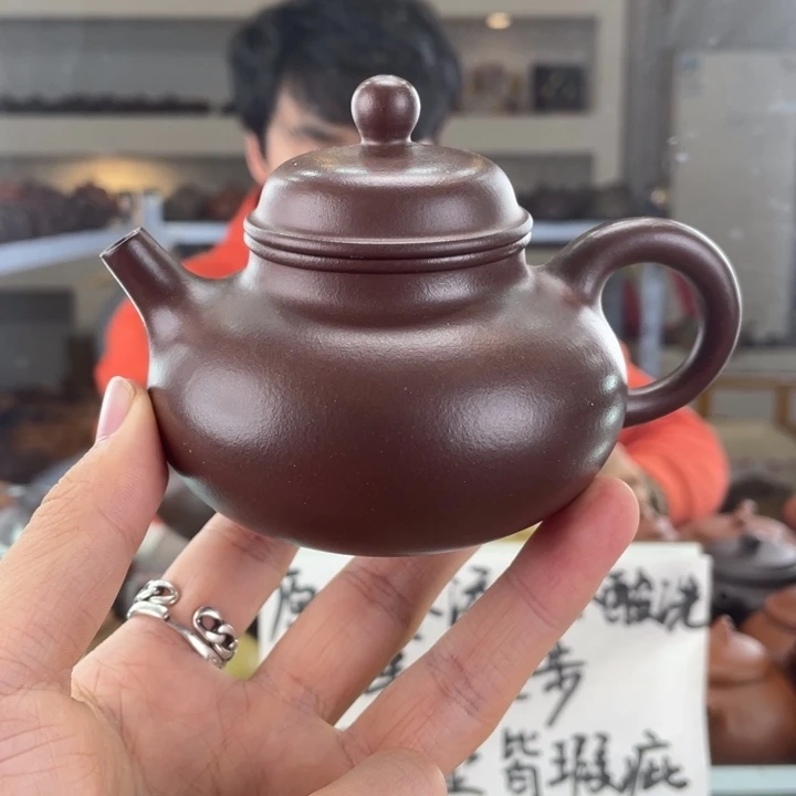 紫砂茶壶180cc底槽清茶壶
