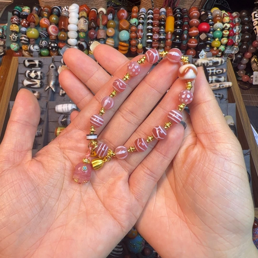 玛瑙/玉髓未镶嵌手链