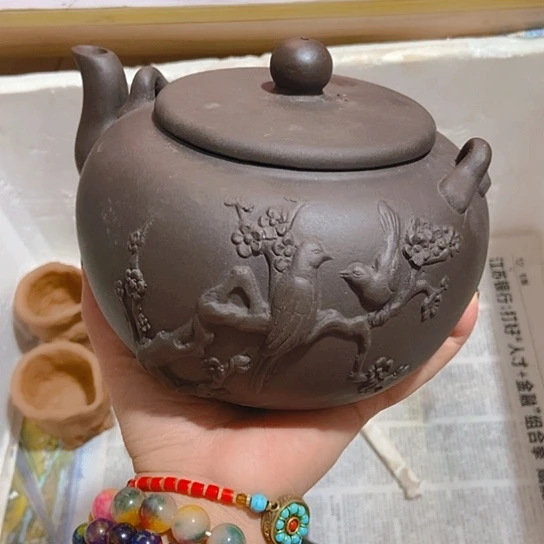 全手工制作宜兴紫砂壶
