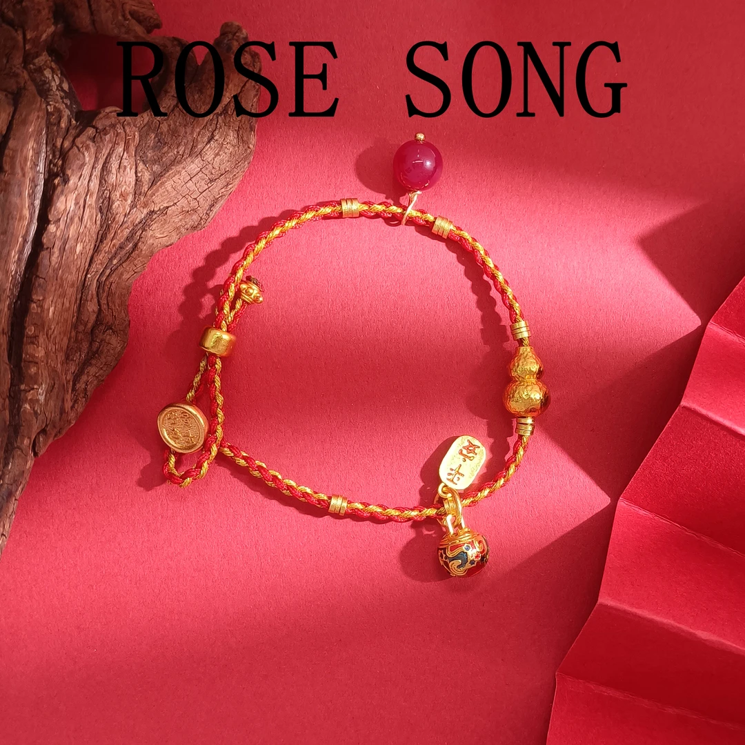 铜合金合成锆石手链 WRSS-001889【平安顺遂】手链优雅气质精致简约