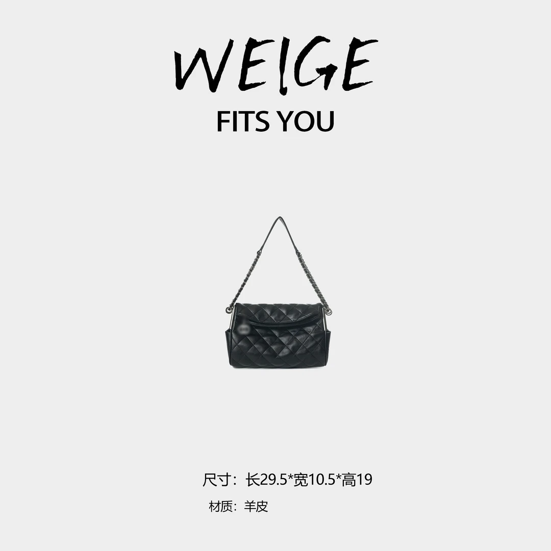 【魏哥甄选新品】轻奢时尚百搭小众通勤简约手提包BV2275-黑色