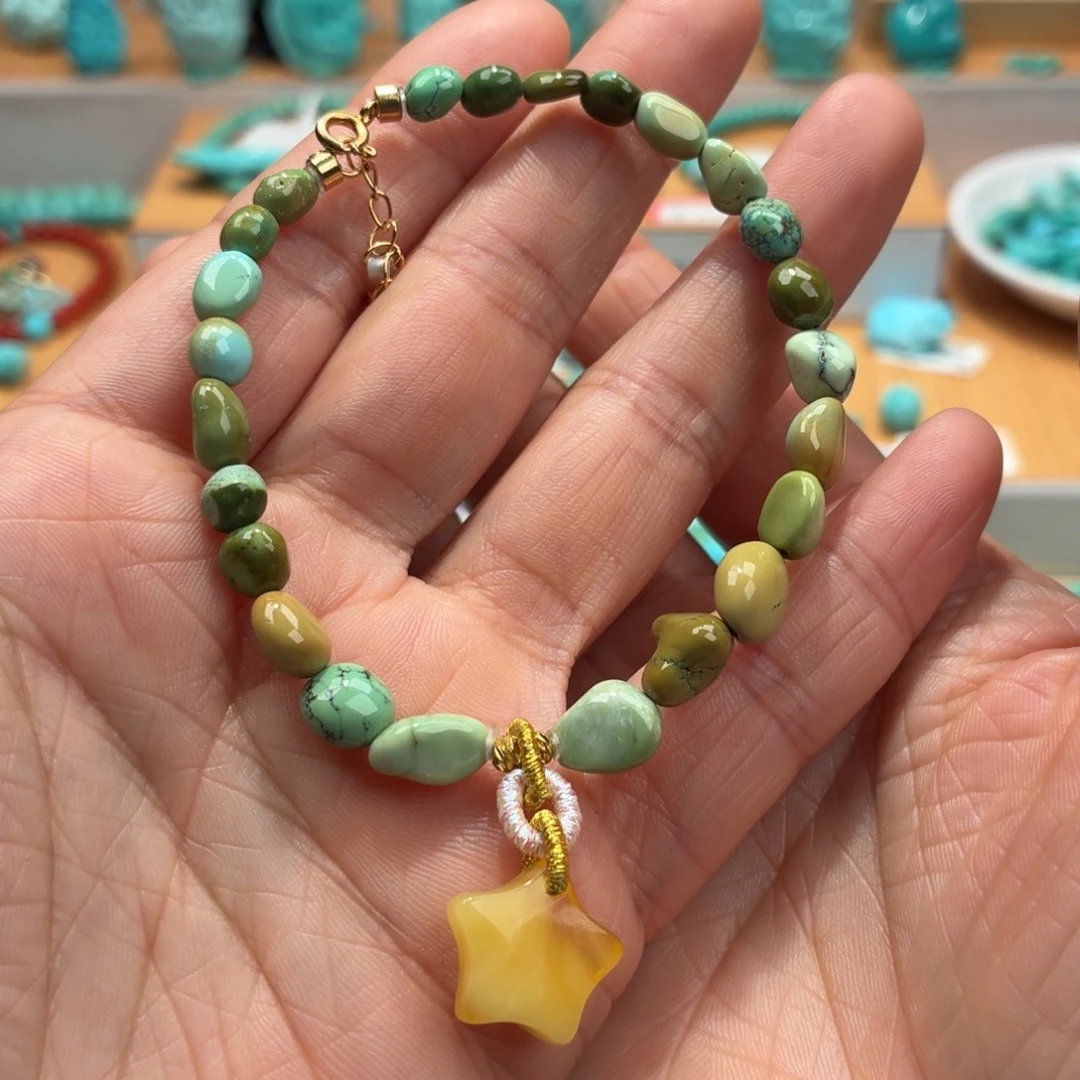 绿松石未镶嵌珠宝奇石