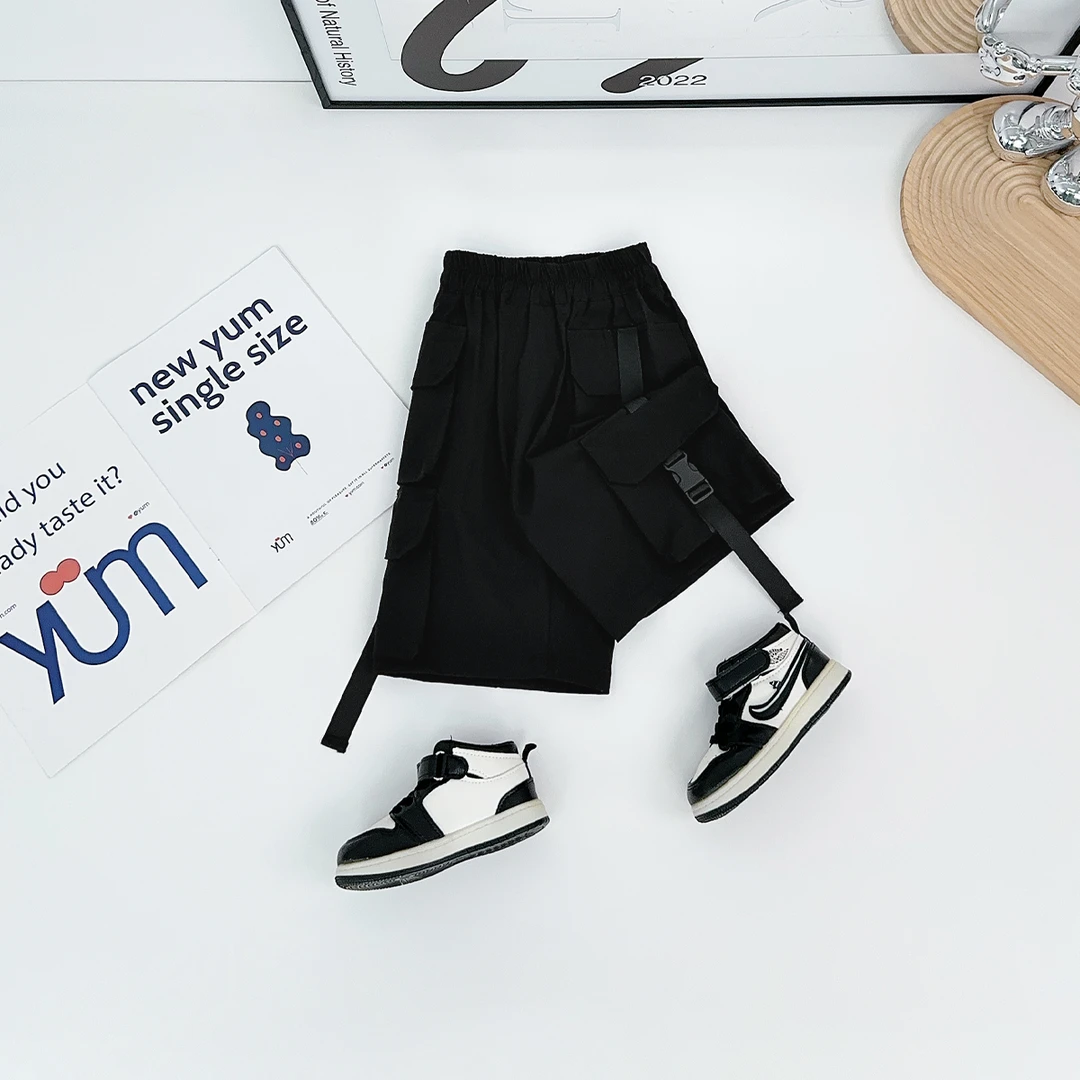 儿童五分裤子夏季装薄款男童装休闲工装裤 CXF3661 悠悠童话童装