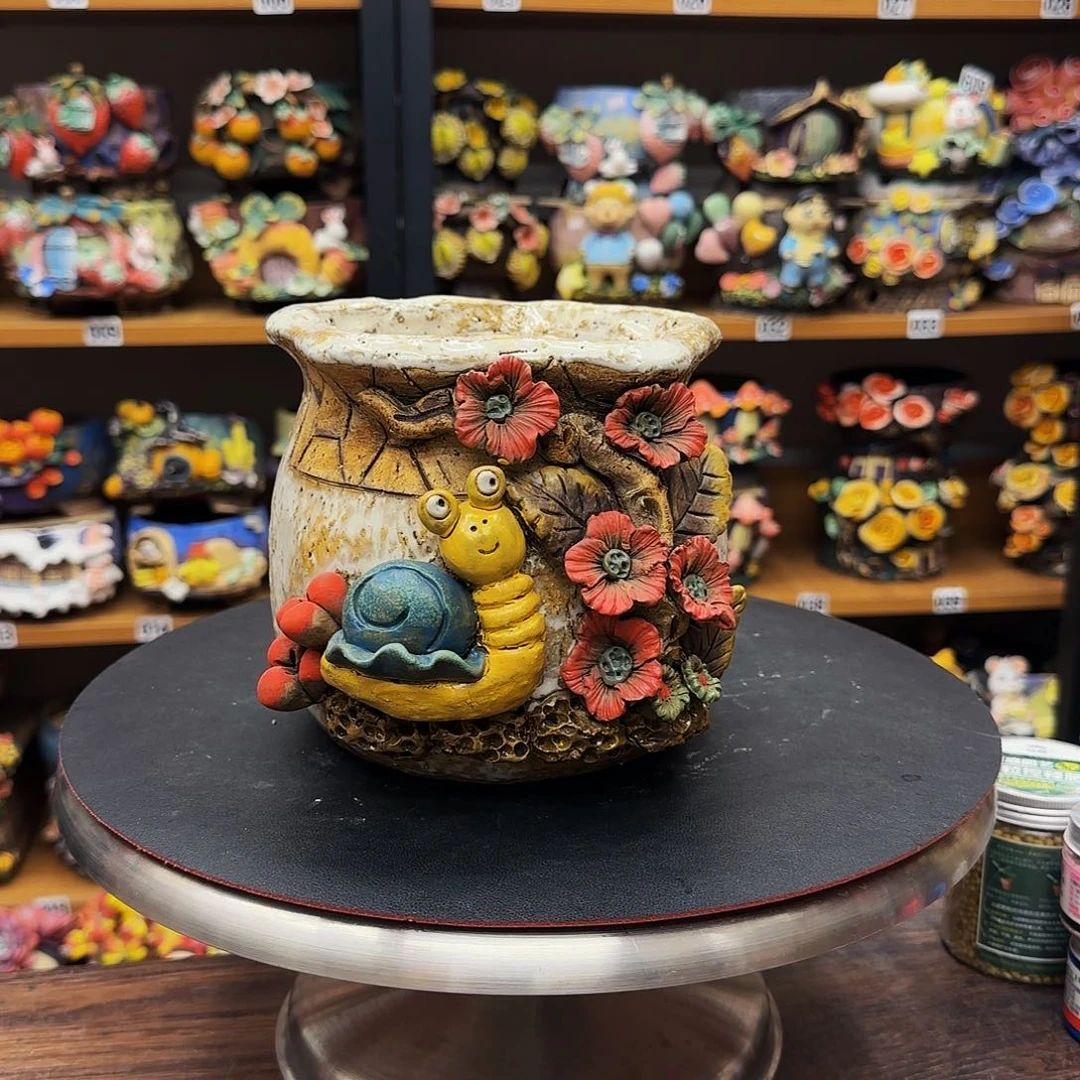 【闪购商品】粗陶手捏