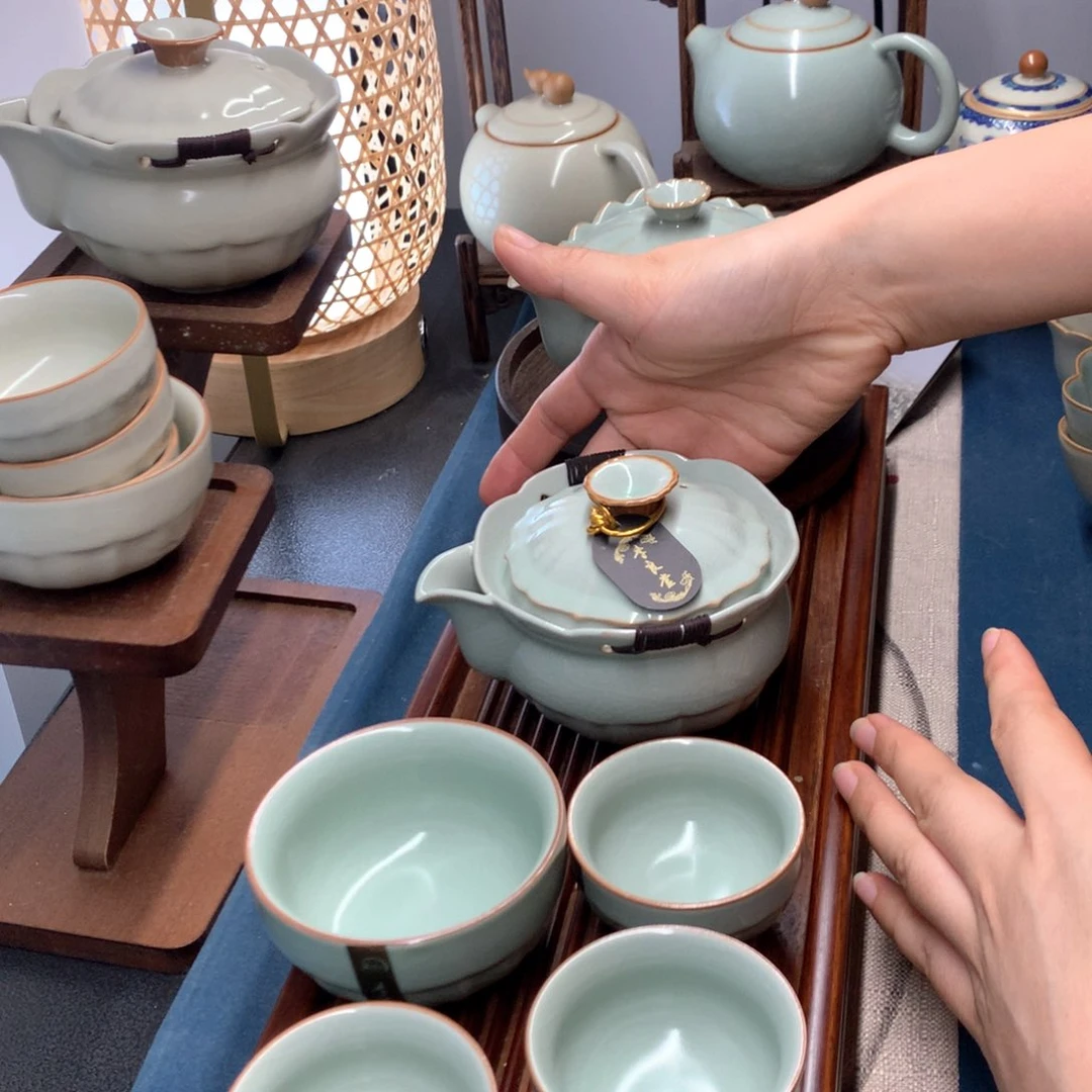 壶陶瓷茶具套装家用陶瓷茶具套装茶具