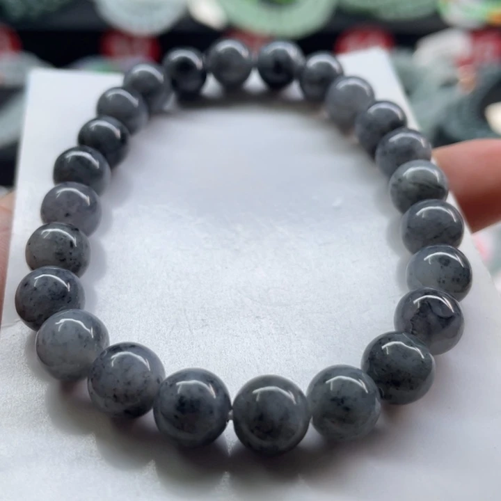 未镶嵌手链翡翠卡8,1