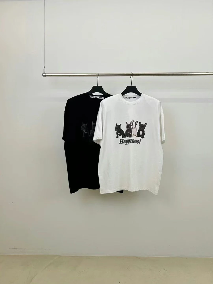 韩国东大门小狗印花T恤（no退换）