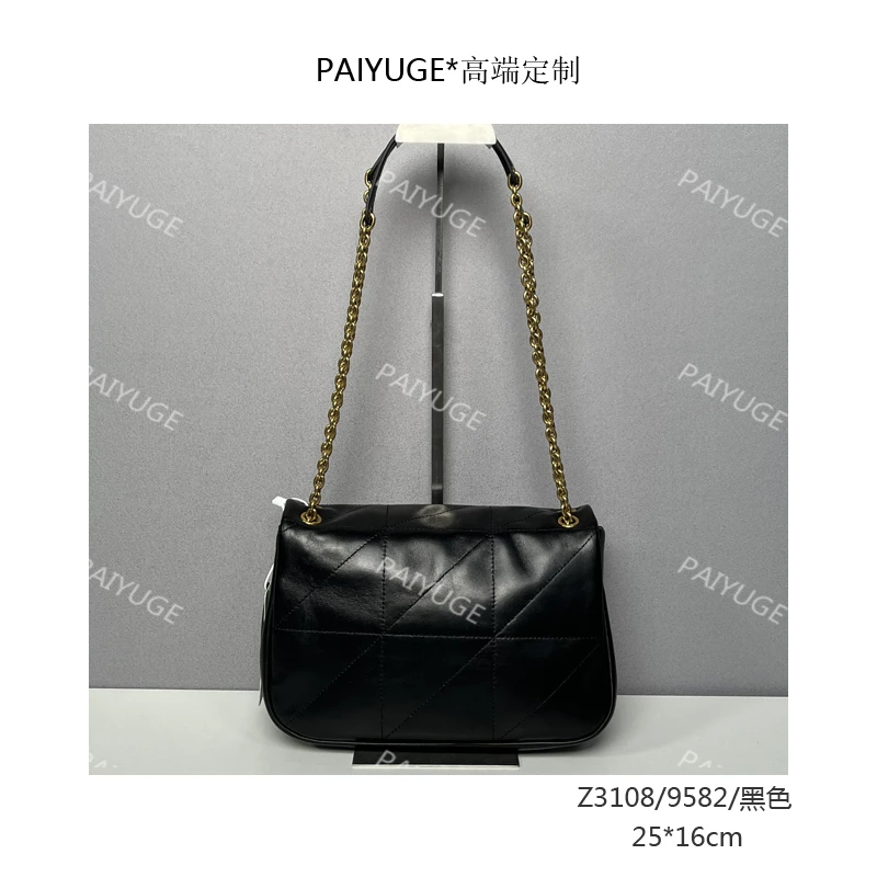Z3108/9582/黑色paiyuge高端订制女士手提包单肩包斜挎包1772孤品