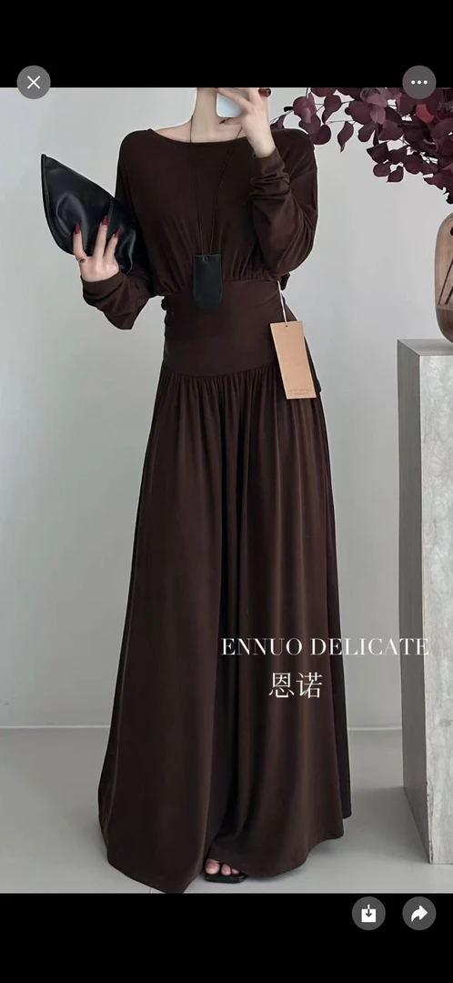 【YBLL】高定系列两件套裙装套装裙纯色上衣半身裙