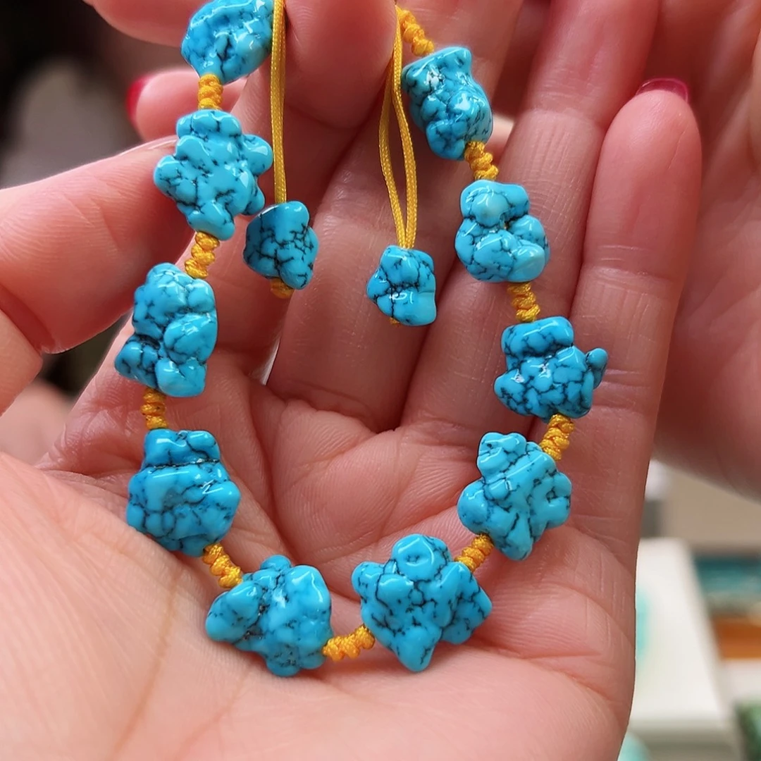 未镶嵌绿松石珠宝奇石