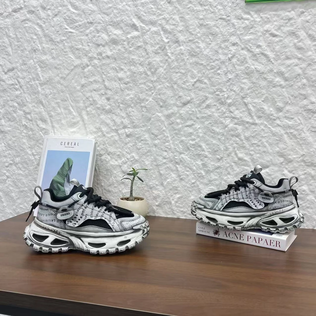 新款老爹鞋款透气百搭柔软舒适555