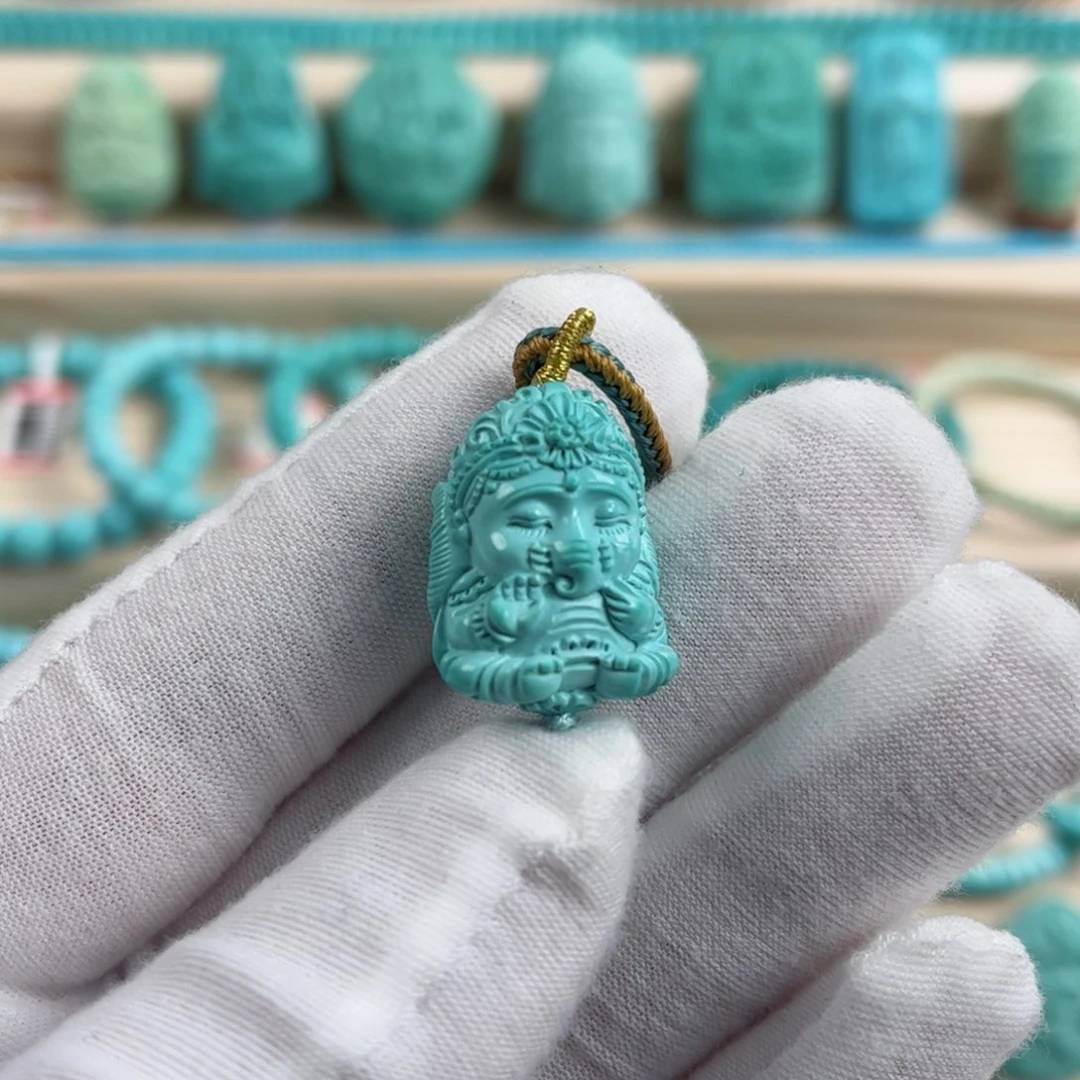 未镶嵌绿松石配饰