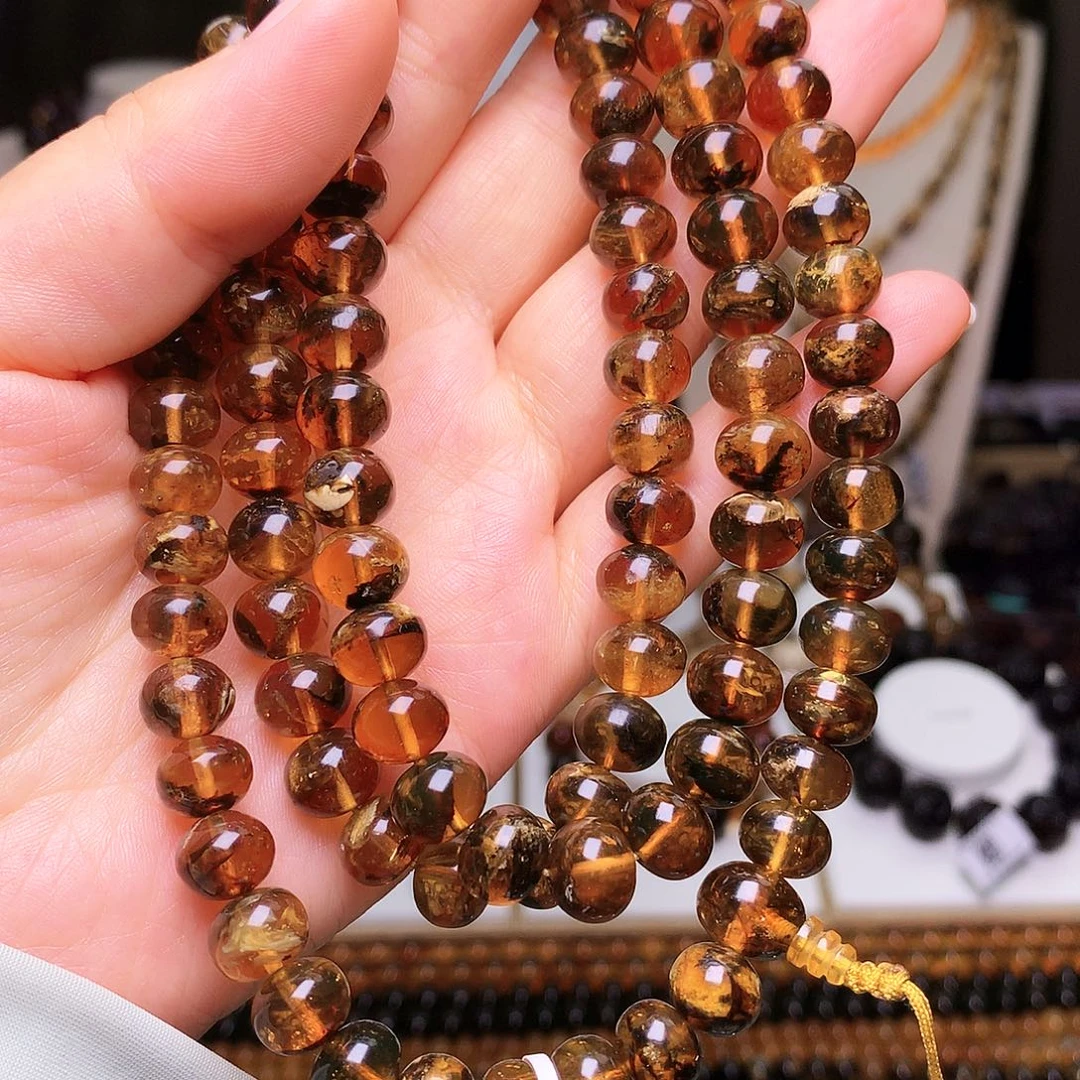 未镶嵌琥珀裸石琥珀