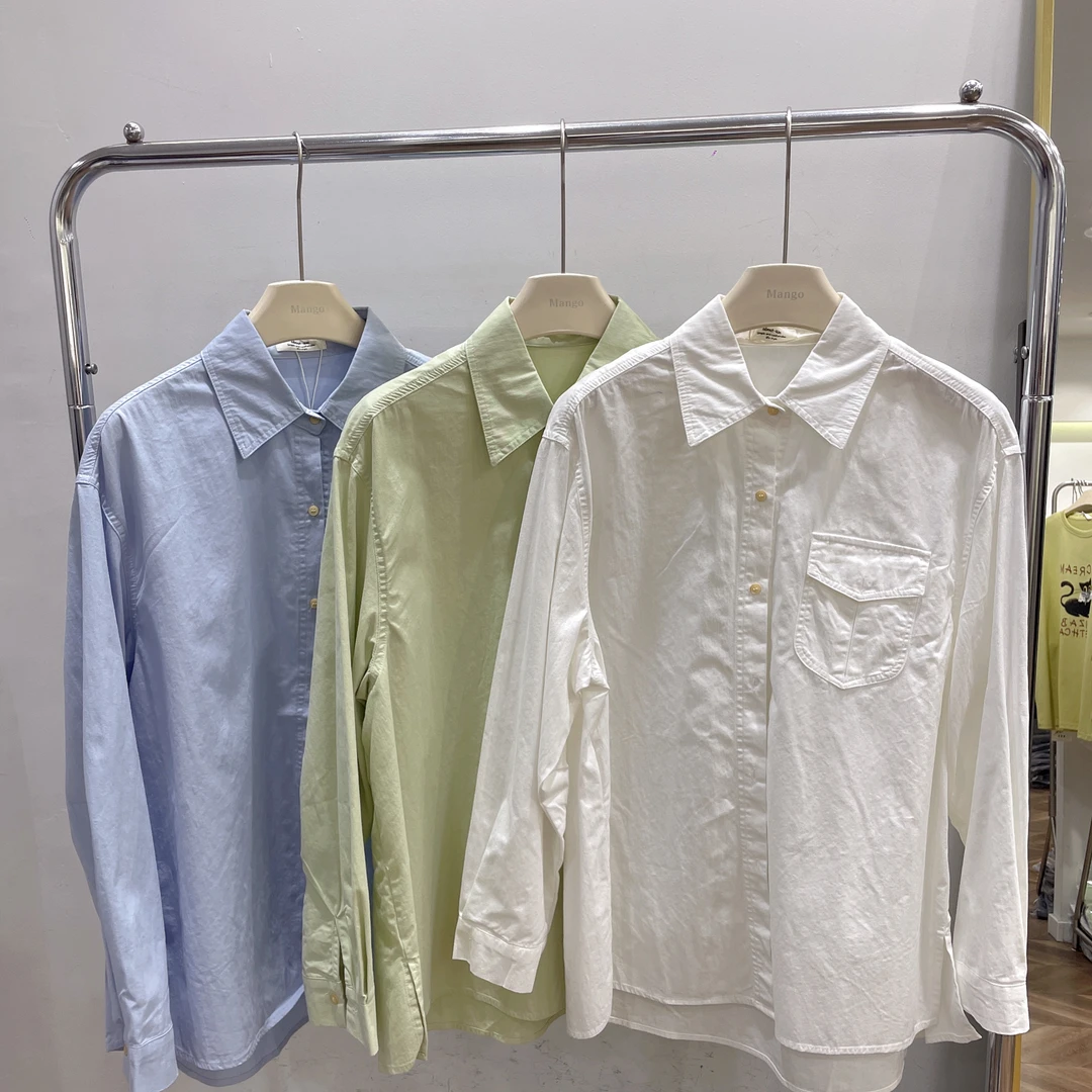 80203 净版一个兜衬衣