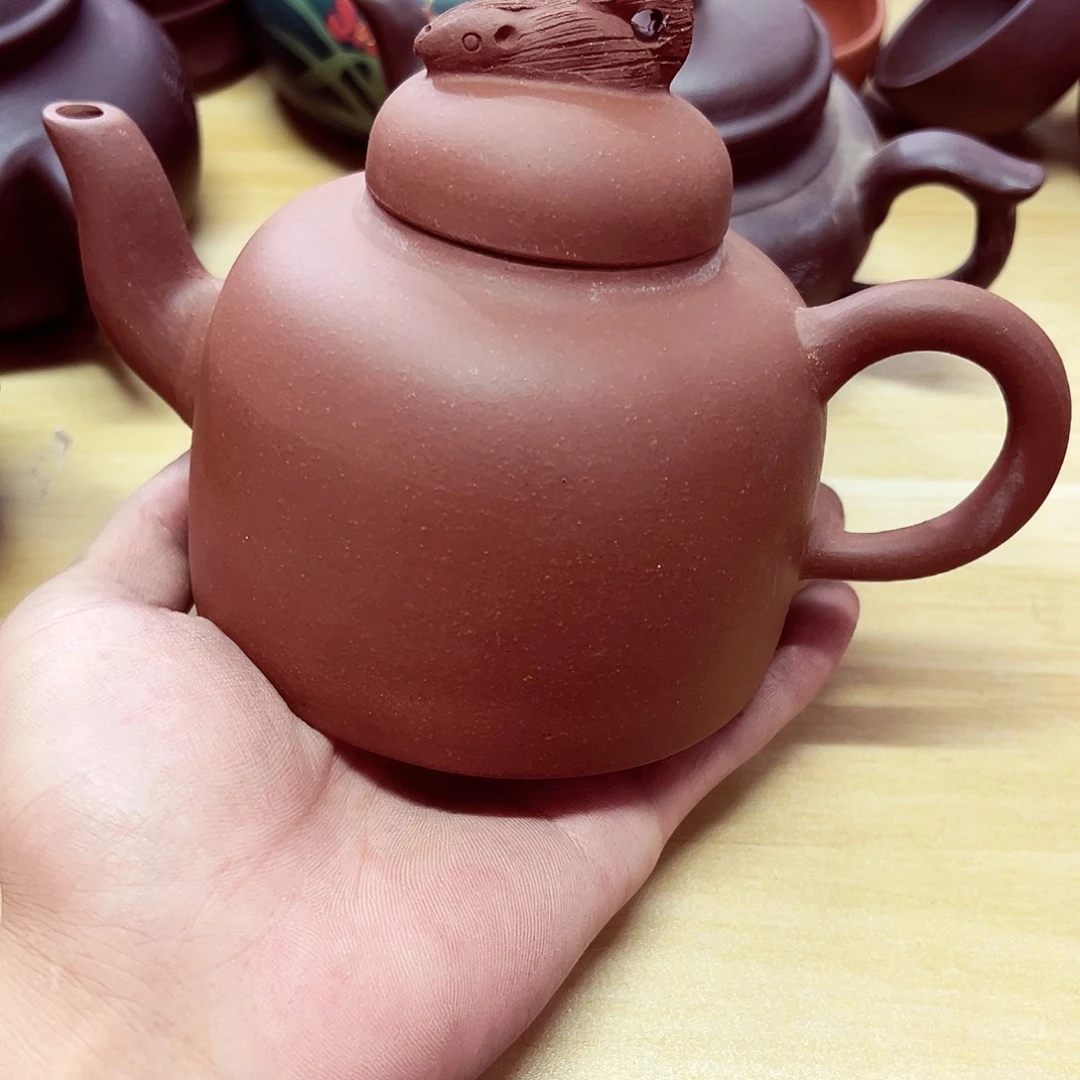 茶壶紫砂宜兴原矿紫砂壶手工制作
