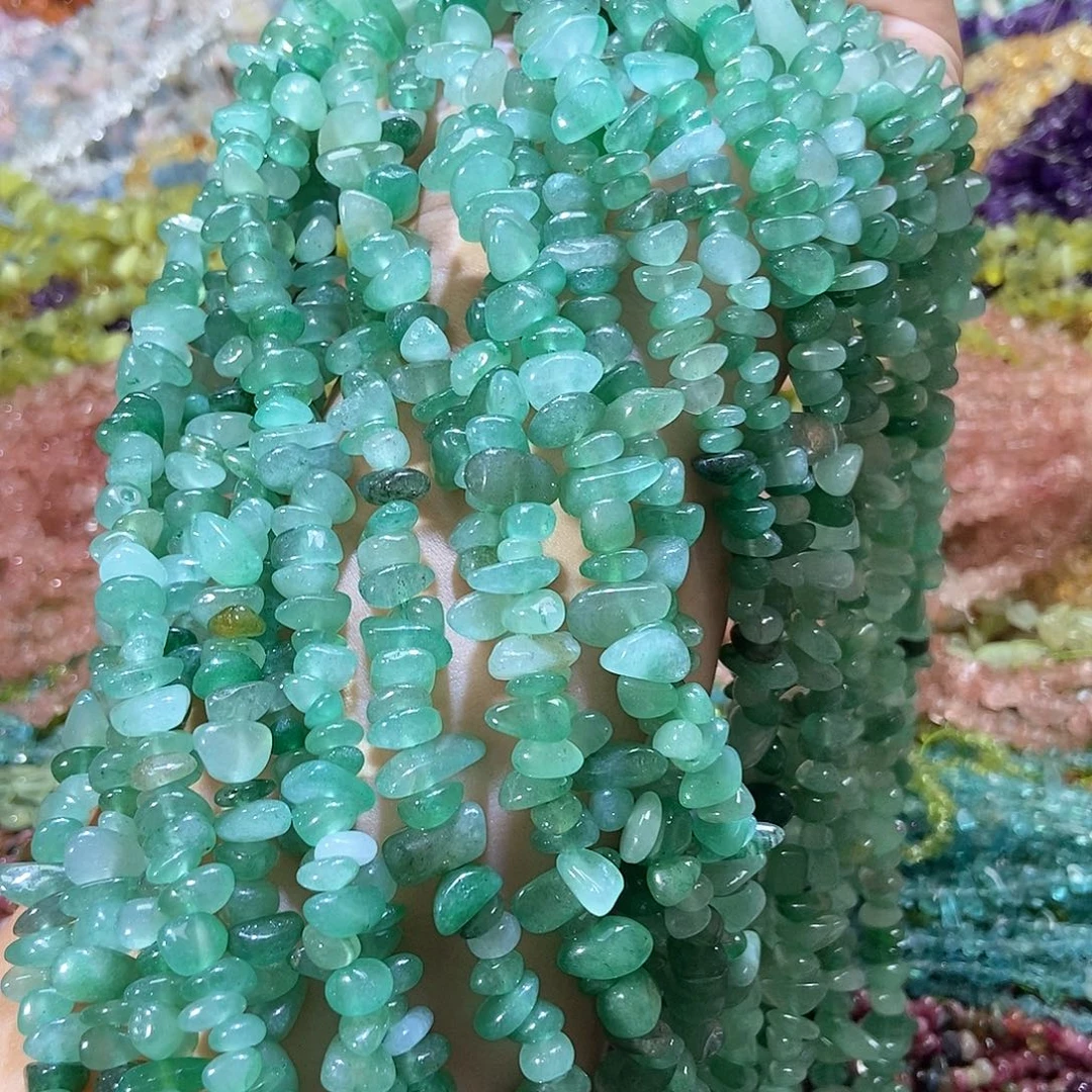 水晶珠宝半成品未镶嵌绿东陵