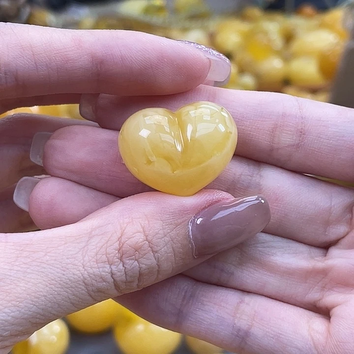 琥珀未镶嵌珠宝奇石琥珀蜜蜡J9
