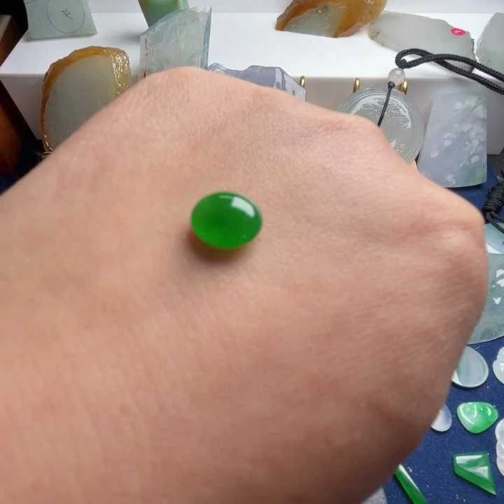 翡翠未镶嵌颈饰天然翡翠