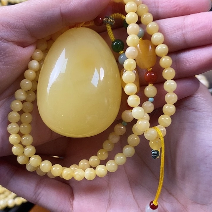 裸石琥珀未镶嵌水滴