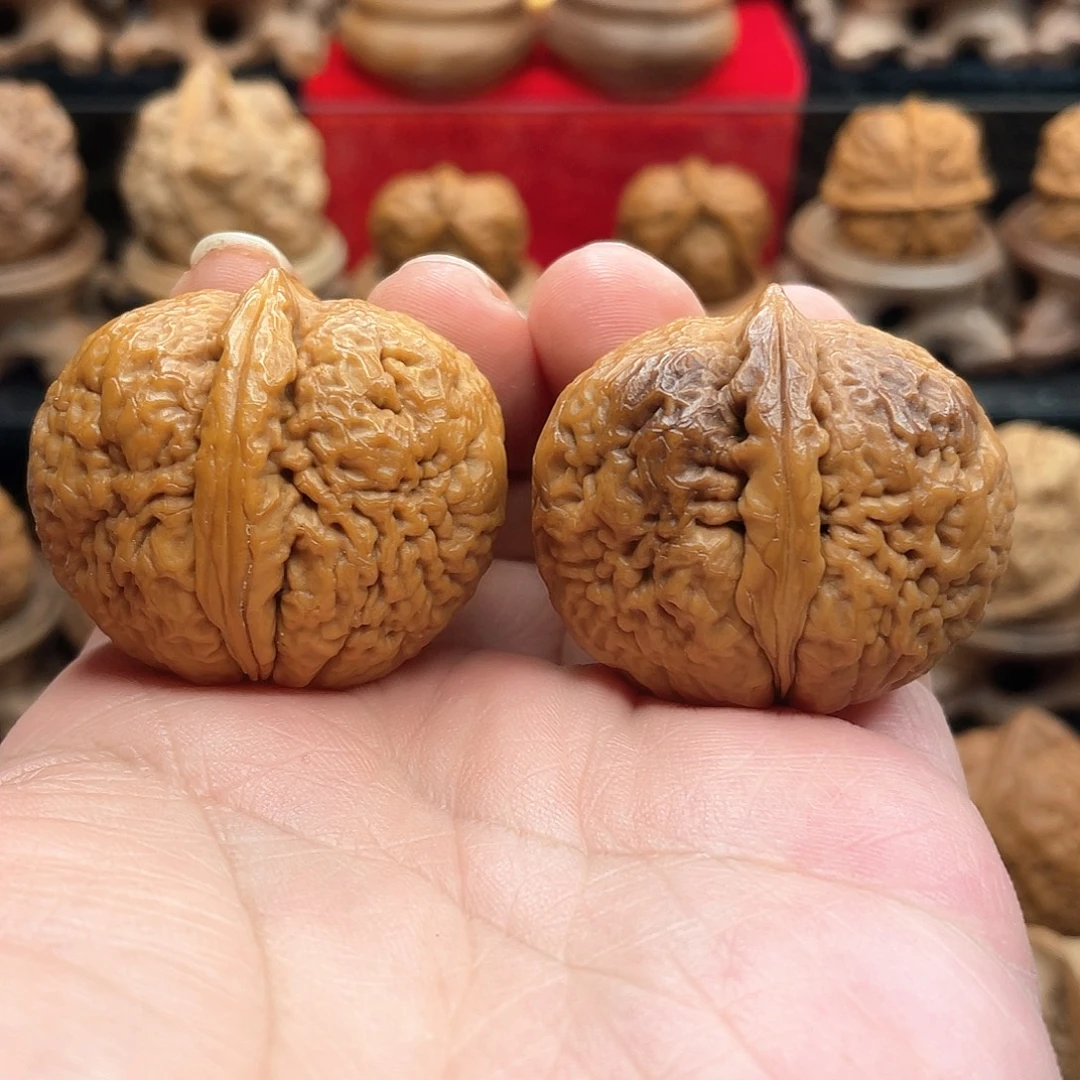 吊坠猴头核桃脑纹元宝