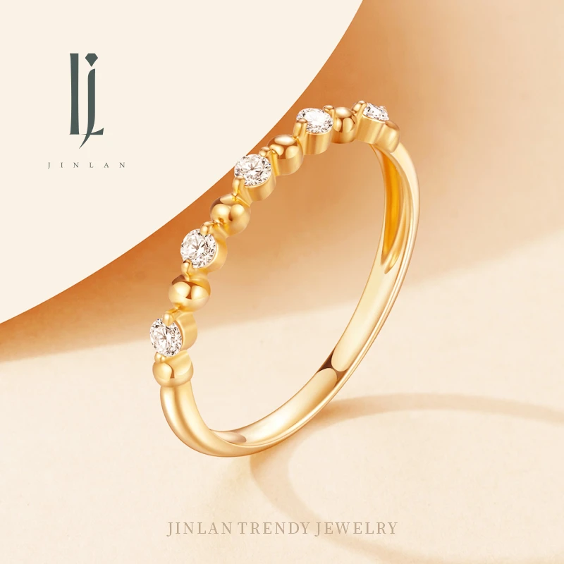 【小晗专属】 豆蔻年华钻石戒指 多样性发一女士轻奢气质小众时尚