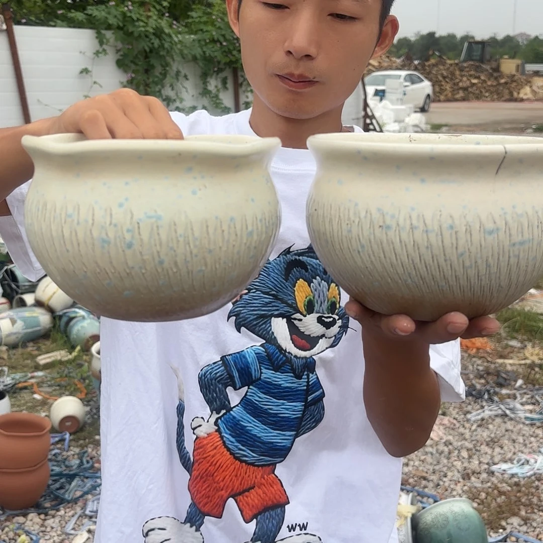 白两个口径16*12瑕疵