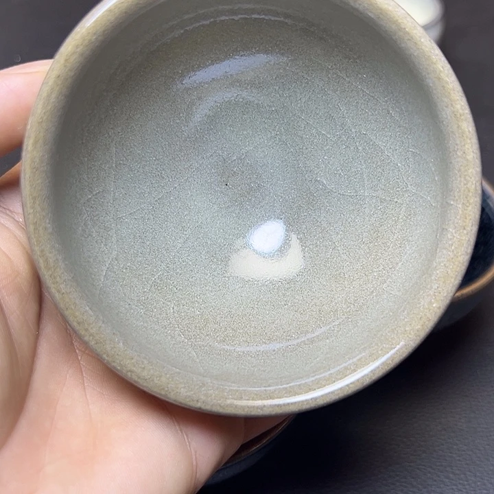 茶盏将军杯冰烈纹9.5口径