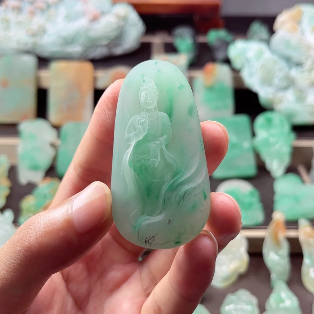 石英质玉未镶嵌颈饰吉*载定制