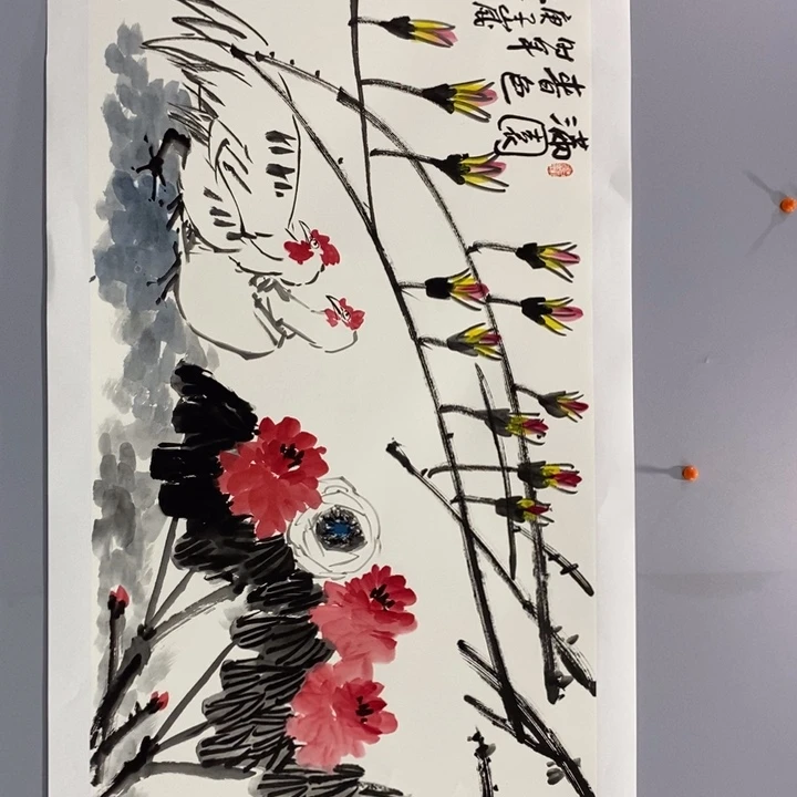 手绘作品等多种形式进行