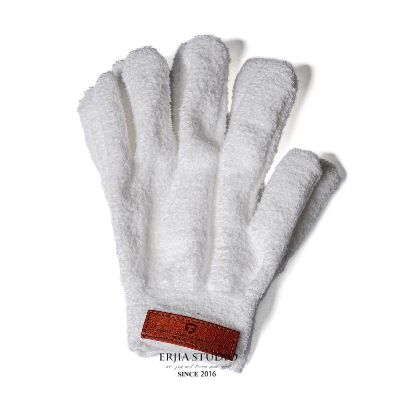 二佳出品『万毛手套短毛』快速文玩包浆挂瓷抛光核桃小金刚清理工具