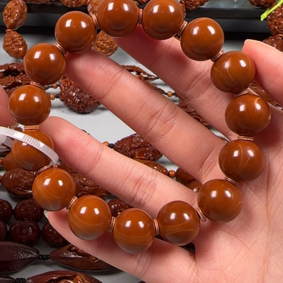 手串橄榄核铁核光珠手串