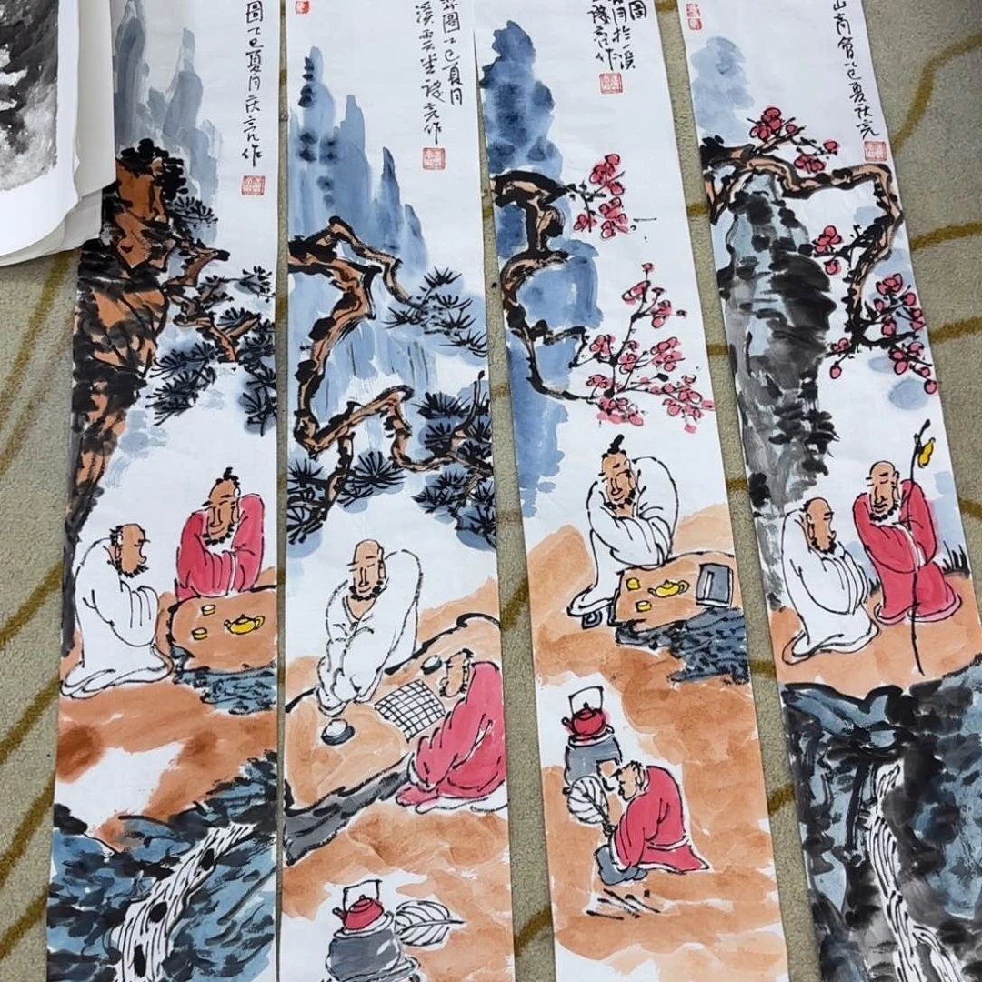 可***舅国画王庆亮老师作品刘