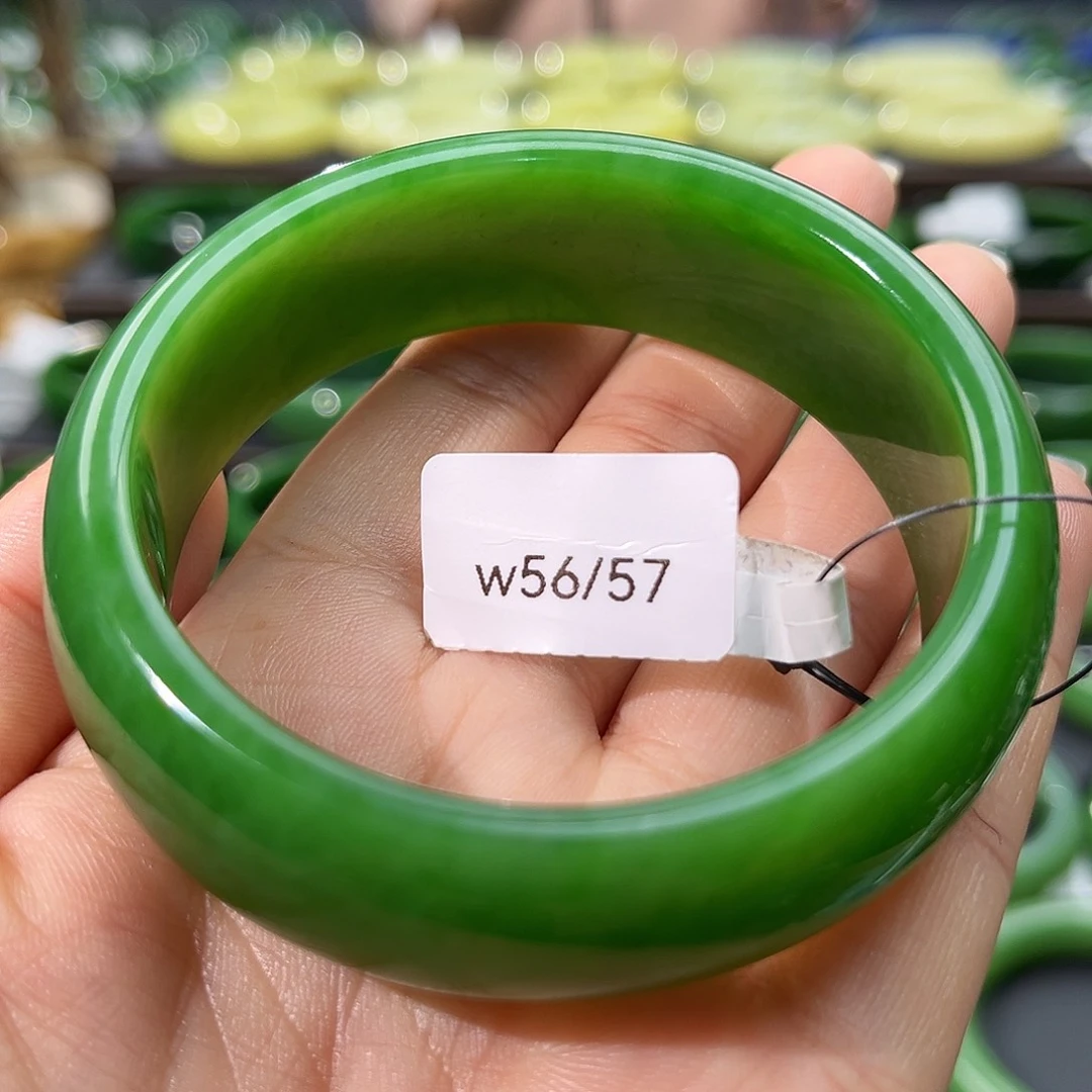 和田玉（碧玉）手镯未镶嵌