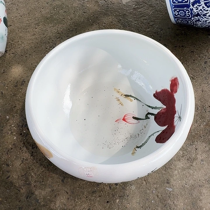 瓷片直径40厘米高20……