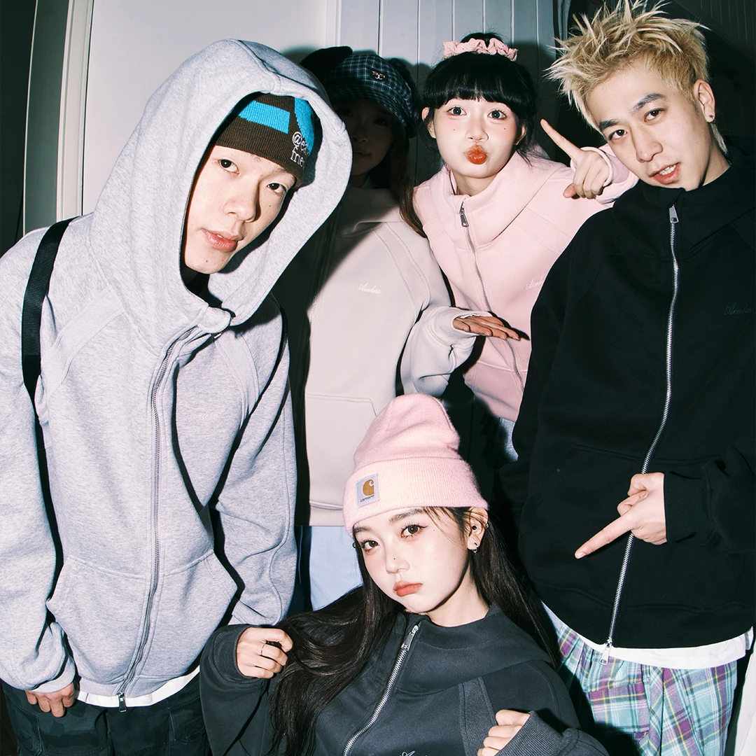 lemanism400g重磅开衫卫衣男连帽2025春季情侣款上衣潮牌宽松外套