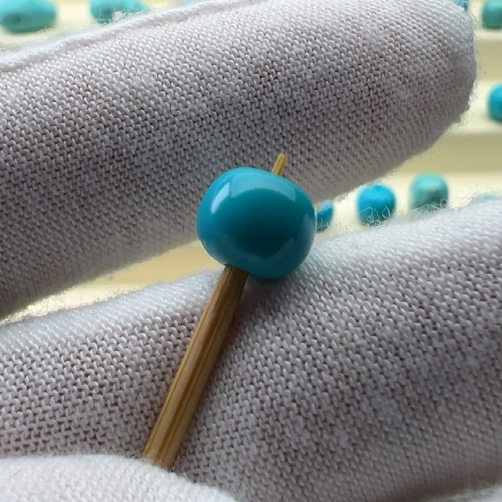 绿松石未镶嵌珠宝半成品7.7