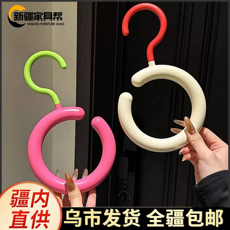 新疆家具帮帽子收纳神器家用围巾丝巾多功能衣架包包挂钩衣帽展示