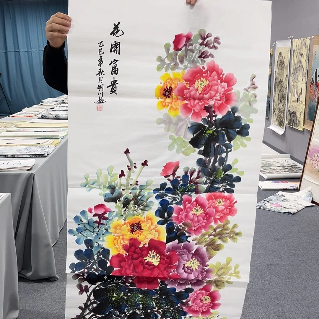 国画国画老师作品