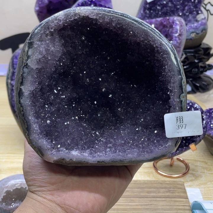 未镶嵌大型摆件（非配饰）紫晶