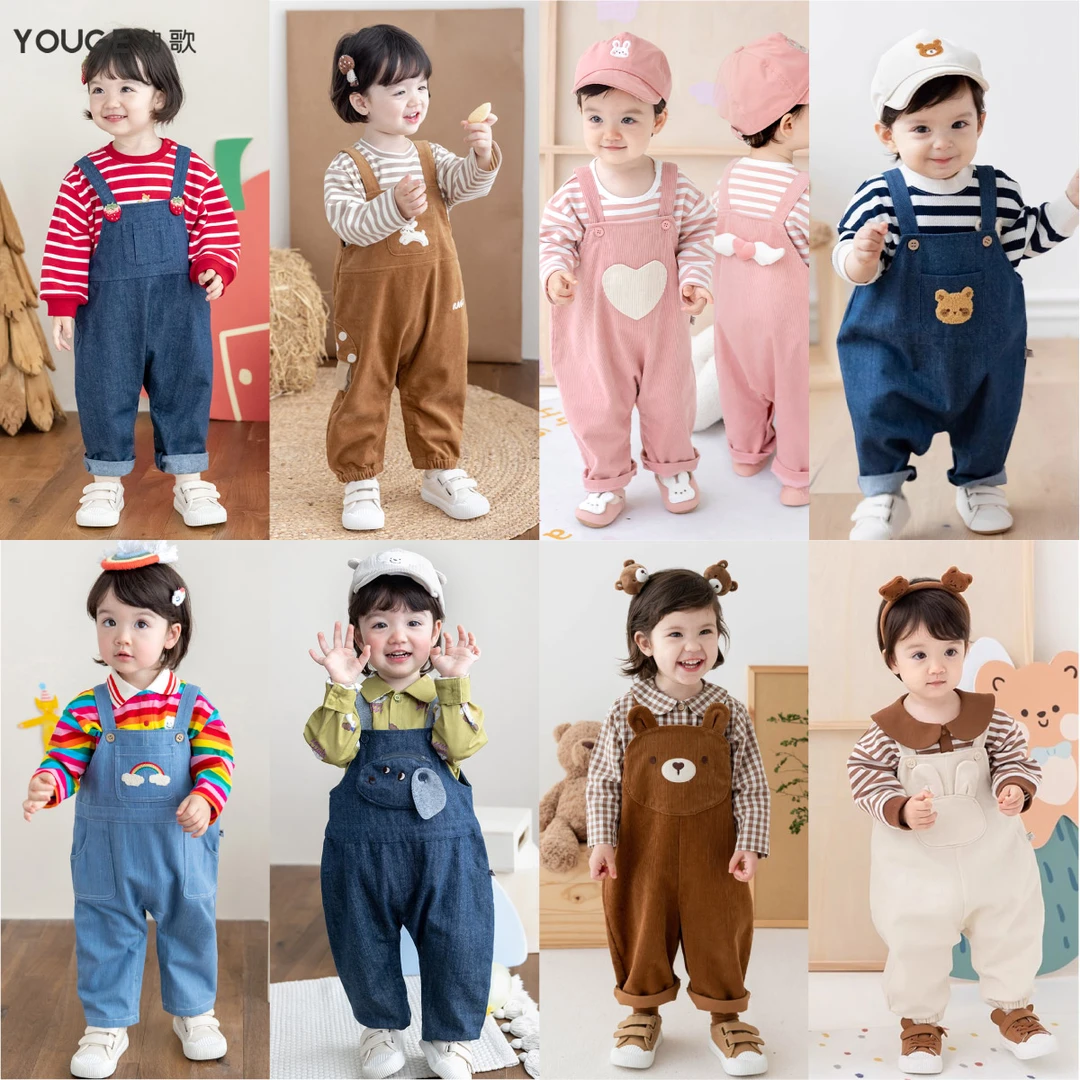 YOUGE幼歌【春秋背带裤合集】 婴幼儿春秋背带裤合集