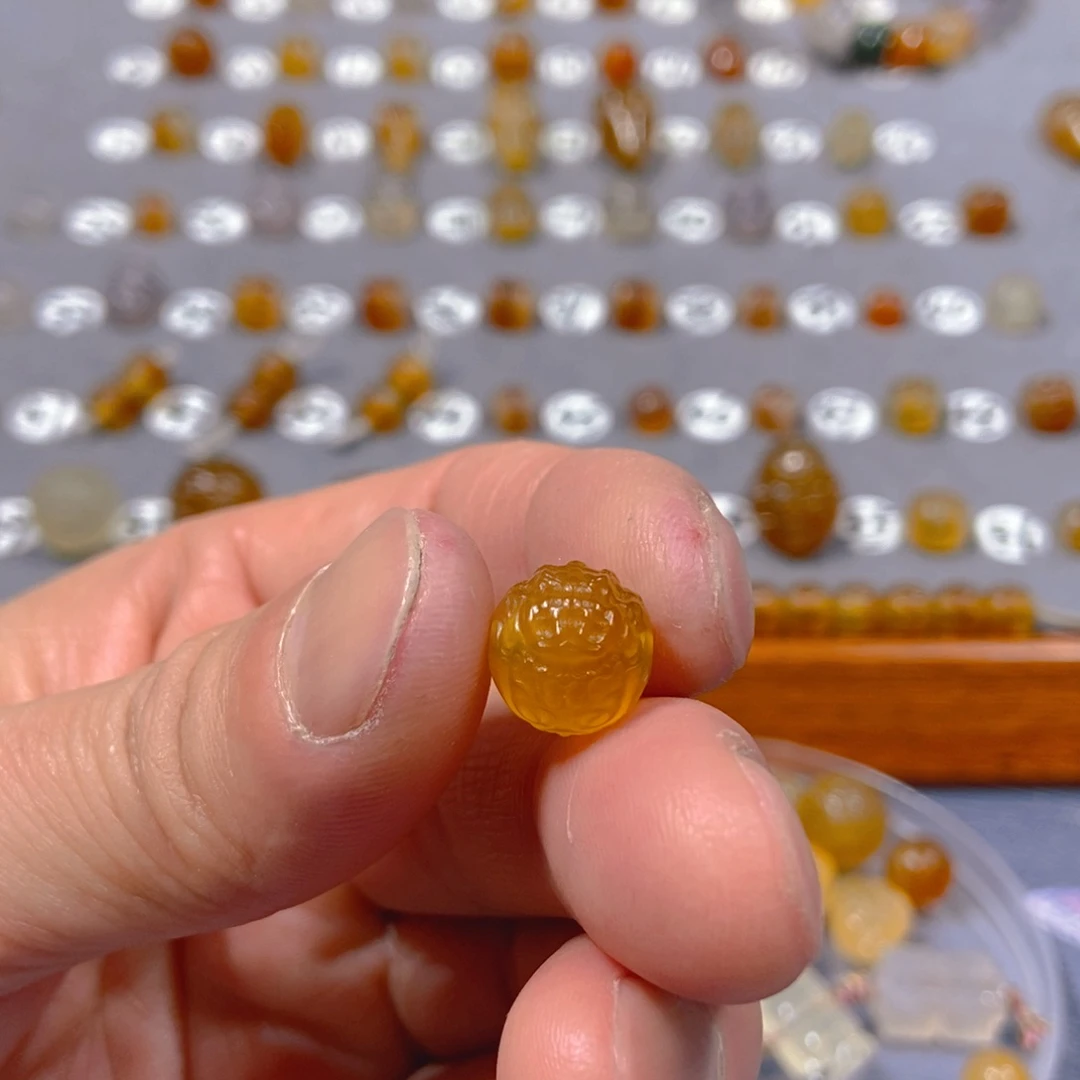 老***爷玛瑙/玉髓合金颈饰大黑天