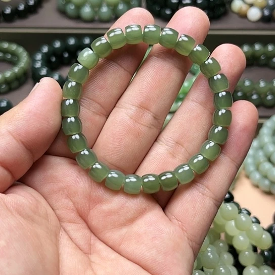 【闪购商品】手链未镶嵌和田玉浮*